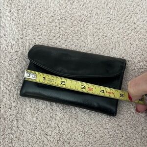 HOBO Black Leather Wallet
